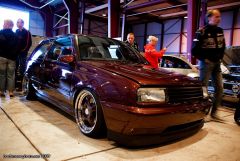 Mk3 Golf with Vento front, integrated indicators at MIVW.