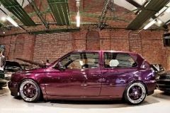 Mk3 Golf side view at Elsecar.